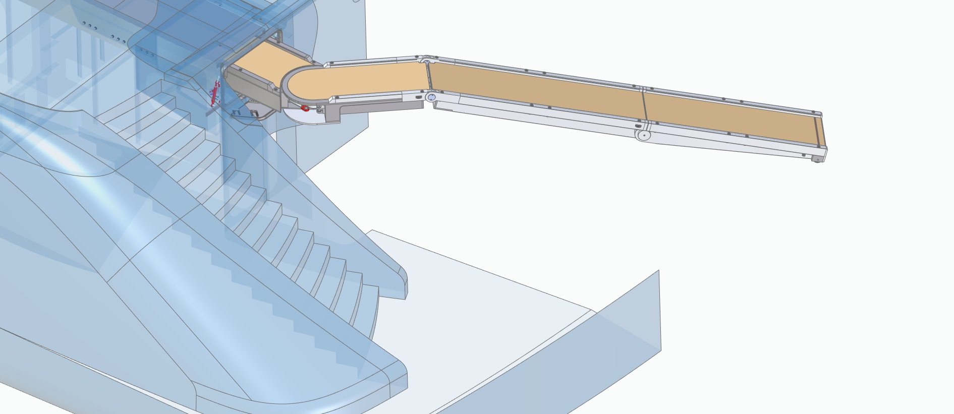 Gangway for super yacht